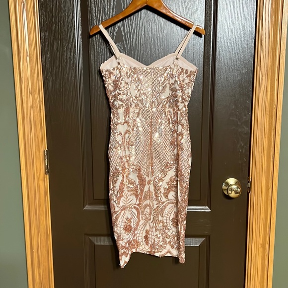 Sequined Mini Dress - Picture 4 of 5